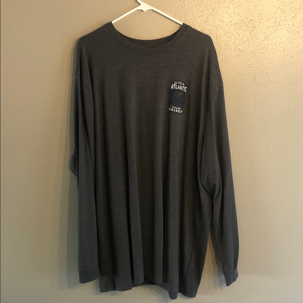 Izod Dark Gray Long Sleeve Men's Tee